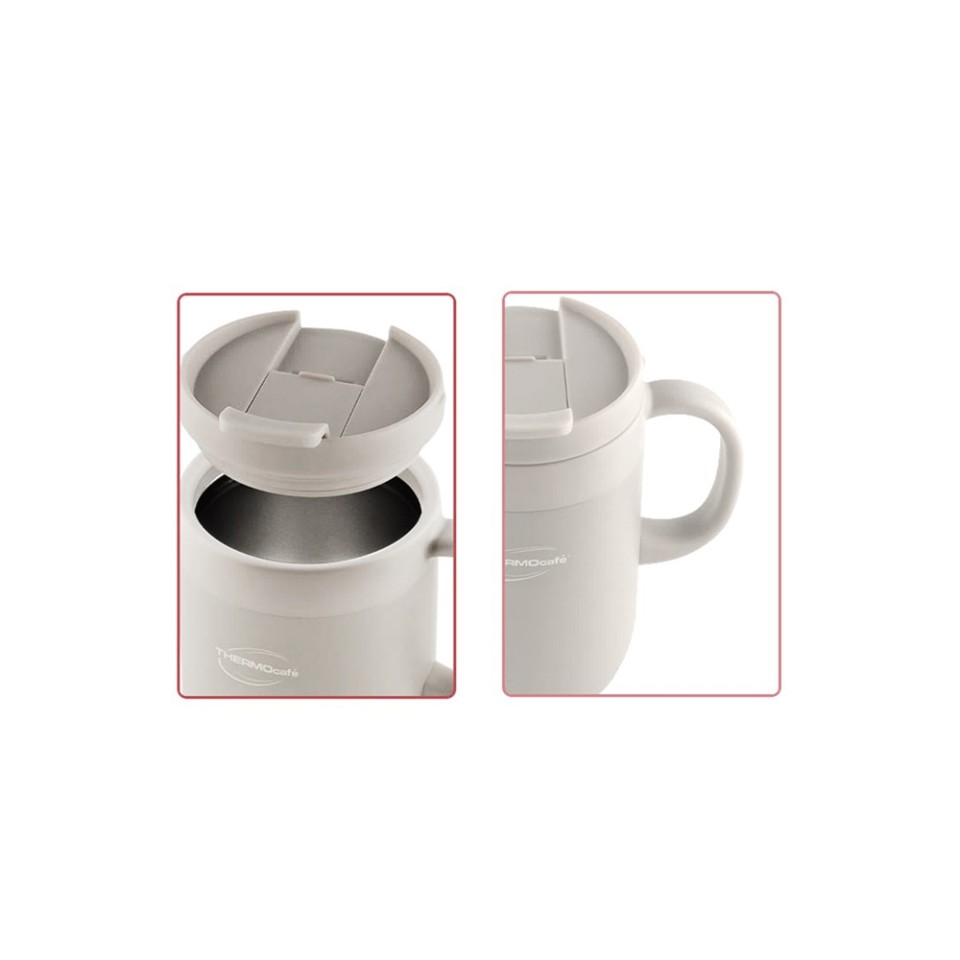 Термокружка из нерж. стали тм THERMOcafe TCCM-460SY (WGY) 0,46L