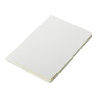 Блокнот "Wispy 2.0", гибкая обложка A5, 64 листа в линейку, белый