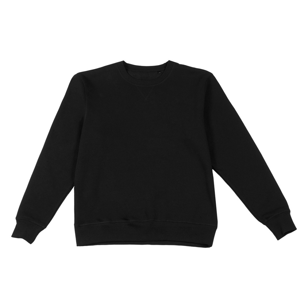 Свитшот оверсайз «Lisbon» унисекс, черный