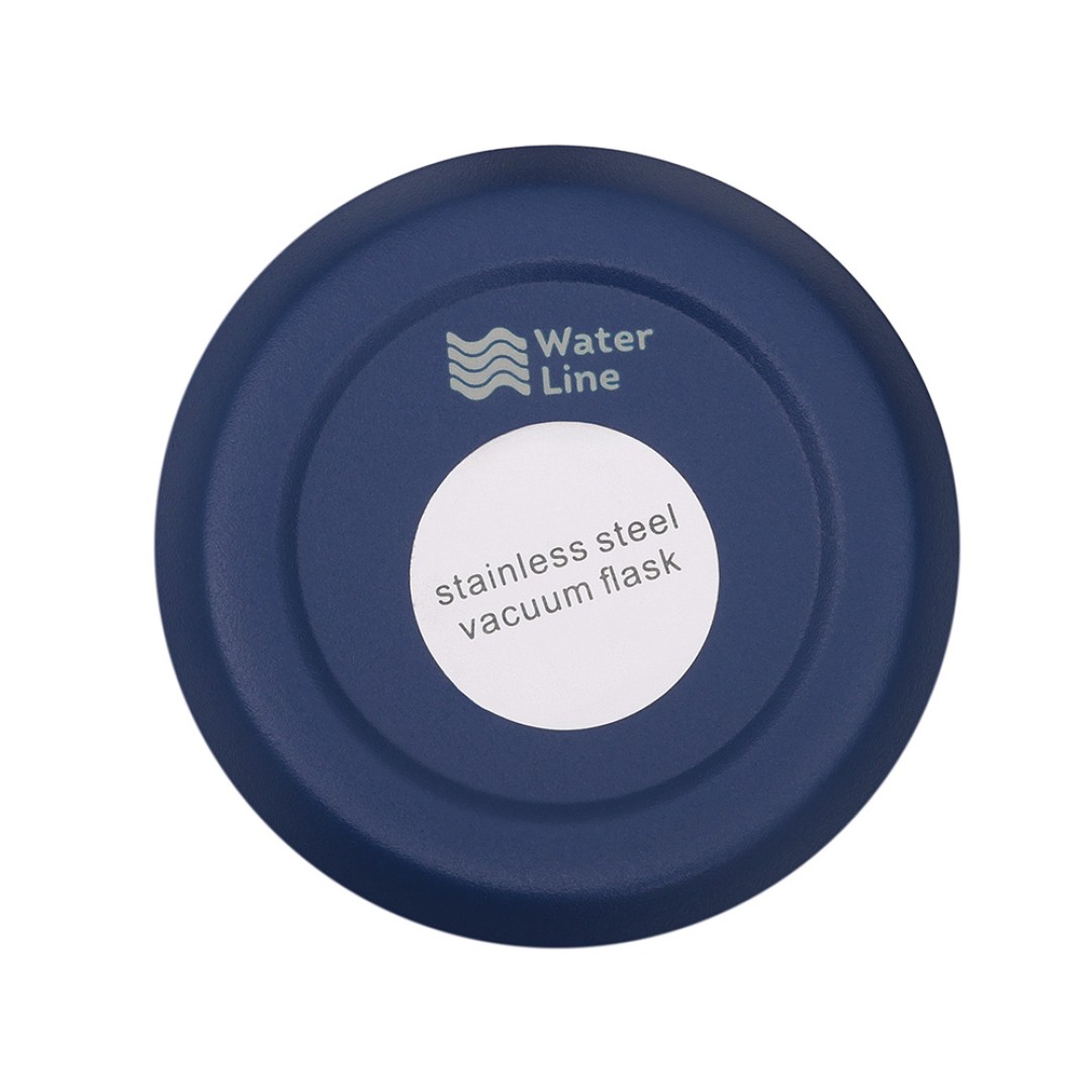 Вакуумный термос "Powder" 500 мл, тубус, темно-синий