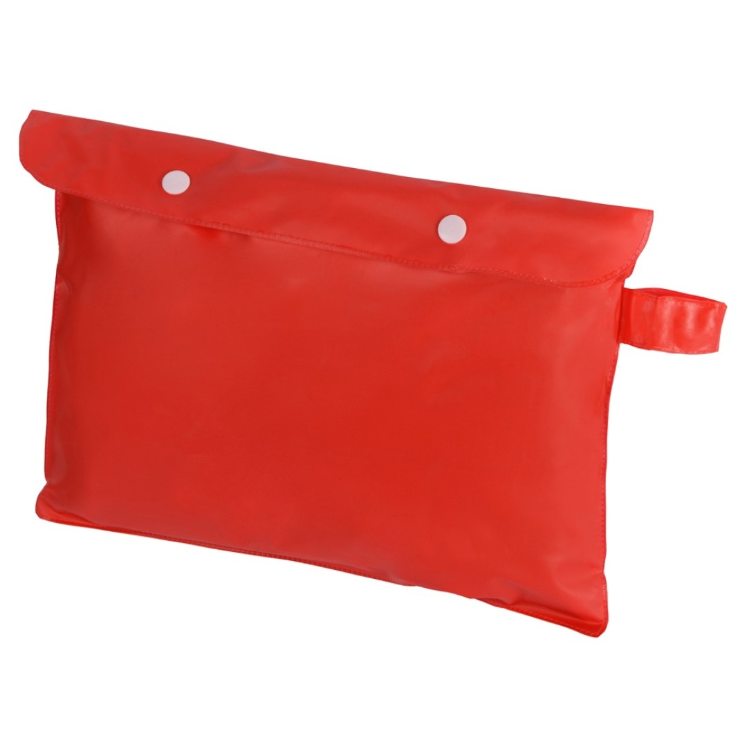 Дождевик "Hawaii" c чехлом унисекс, красный