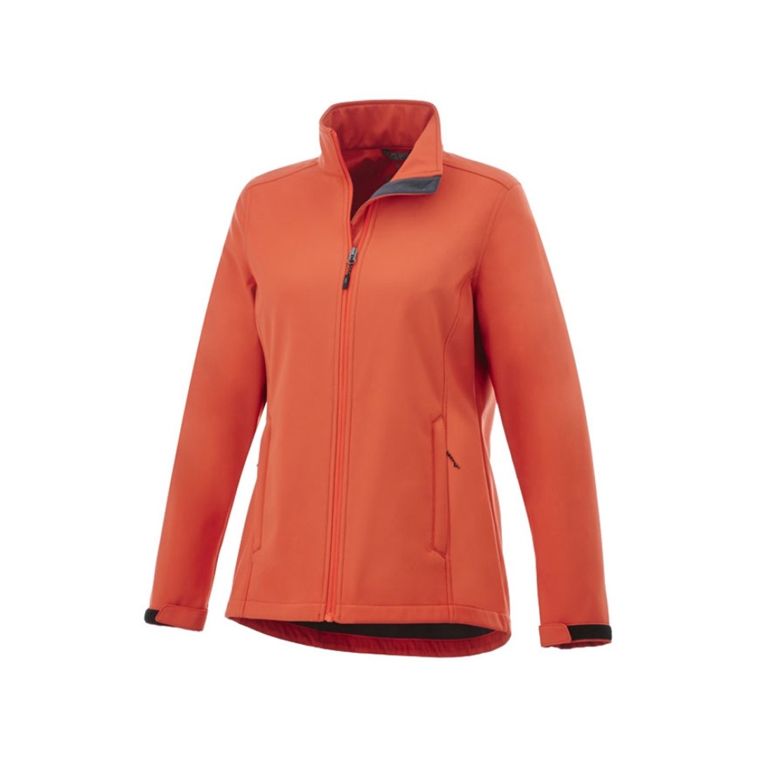 Куртка софтшел "Maxson" женская, оранжевый