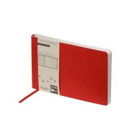 Скетчбук "Sketch & Art" в мягком переплете 210х140 мм, 48 л. белой бумаги 200 гр., красный