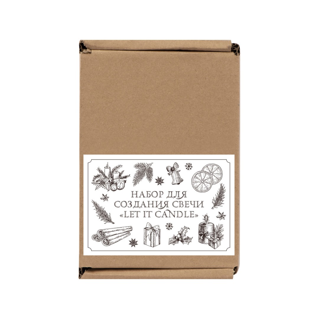 Набор для создания свечи «Let it Candle»