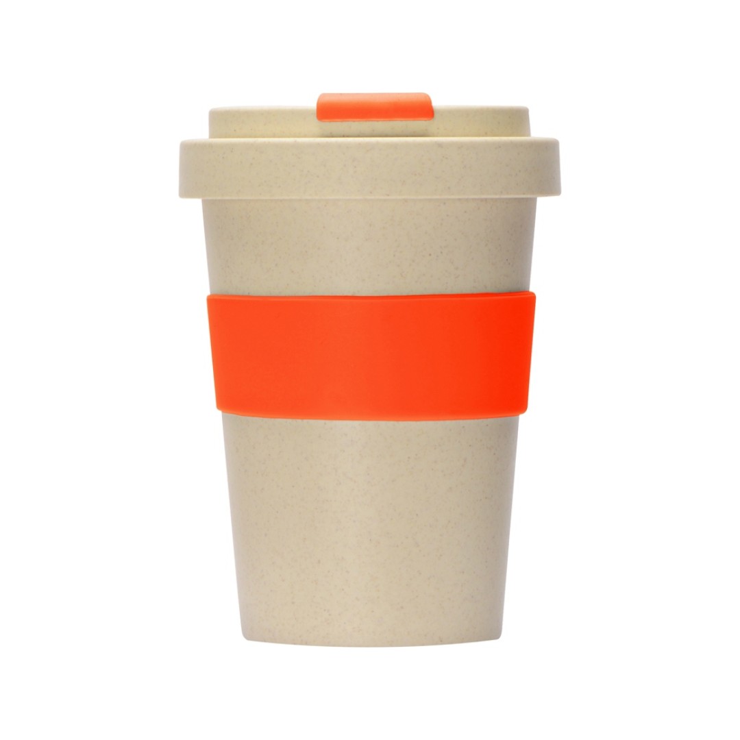 Стакан из пшеничного волокна «Flava», оранжевый 021C