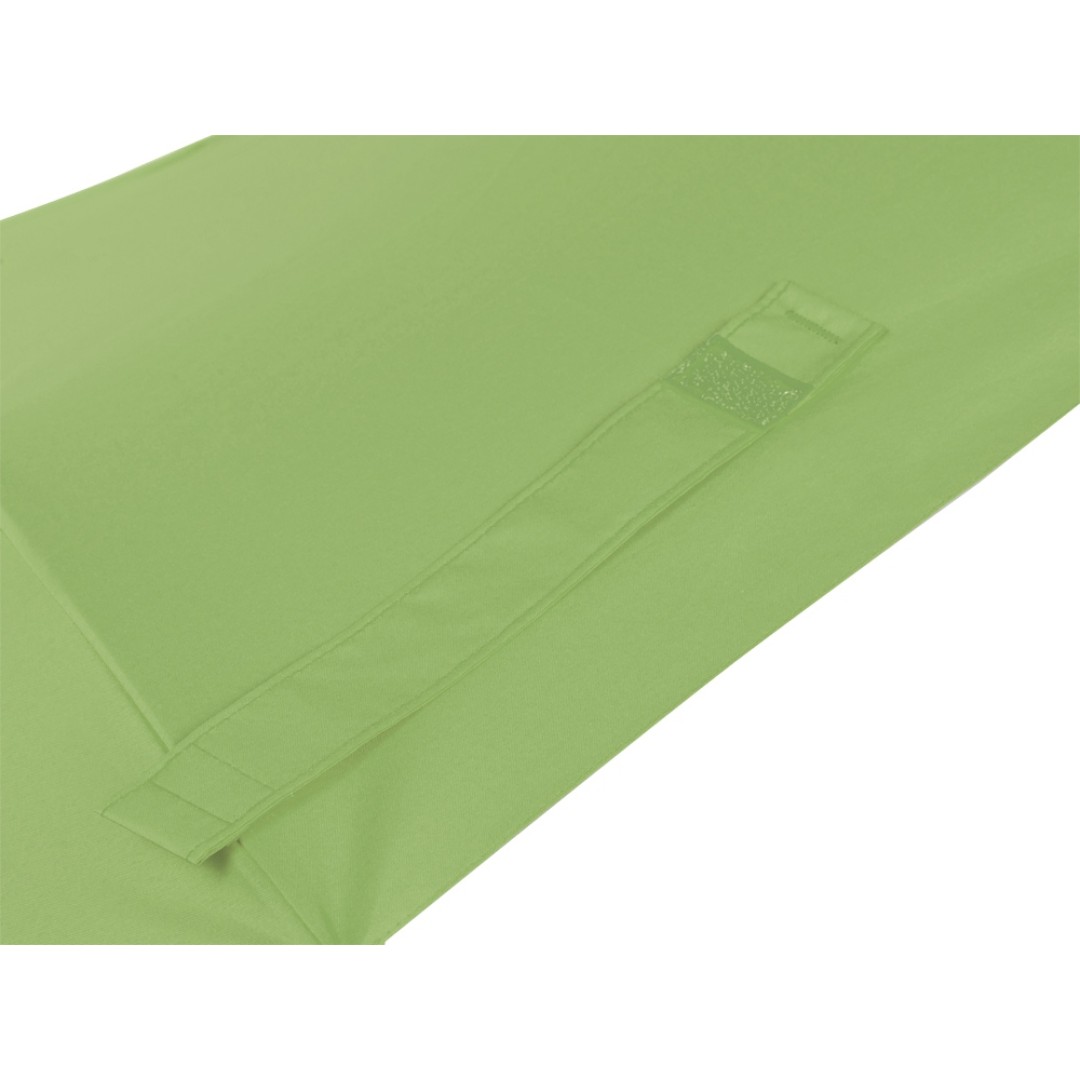 Зонт-автомат Dual с двухцветным куполом, зеленое яблоко/черный