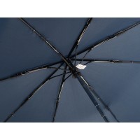 Зонт складной 5640 Guard со светоотражающим кантом, автомат, нейви