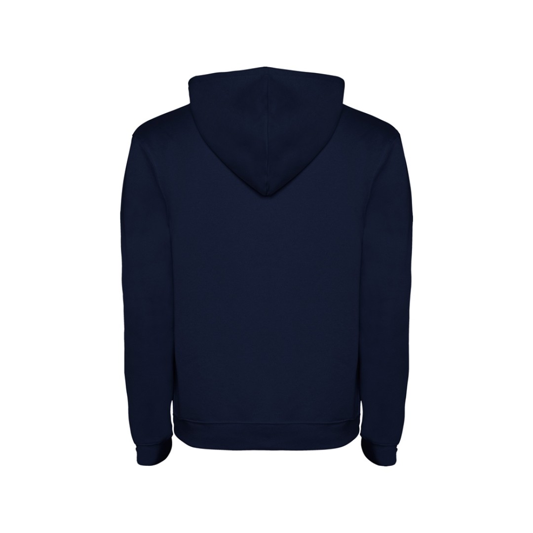 Толстовка с капюшоном "Urban" детская, нэйви/серый меланж