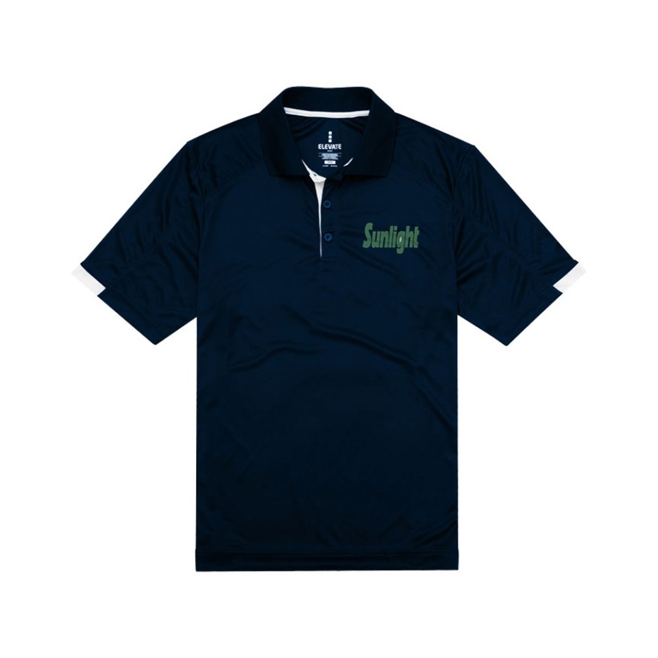 Рубашка поло "Kiso" мужская, темно-синий