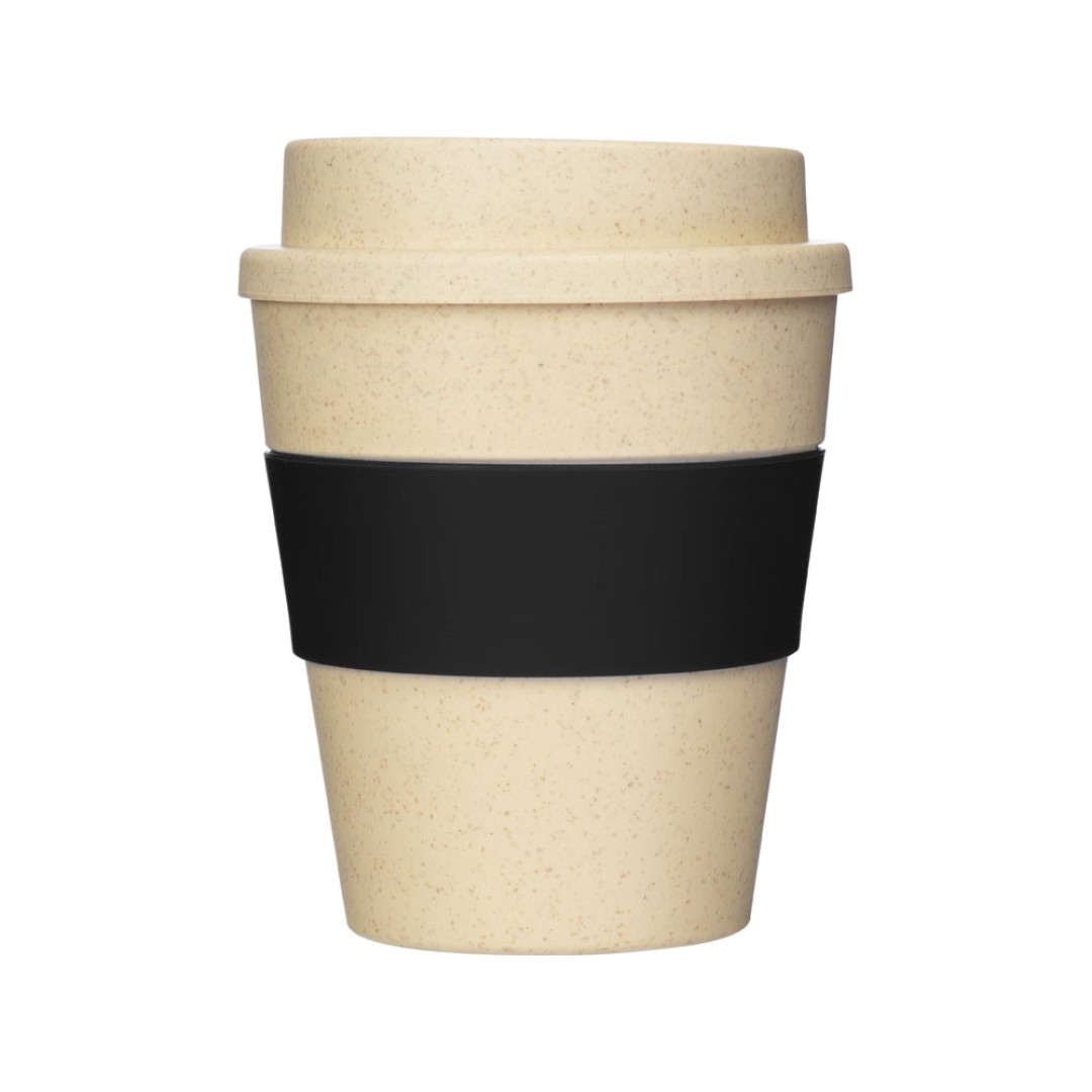 Стакан из пшеничной соломы Madrid 350 мл, черный