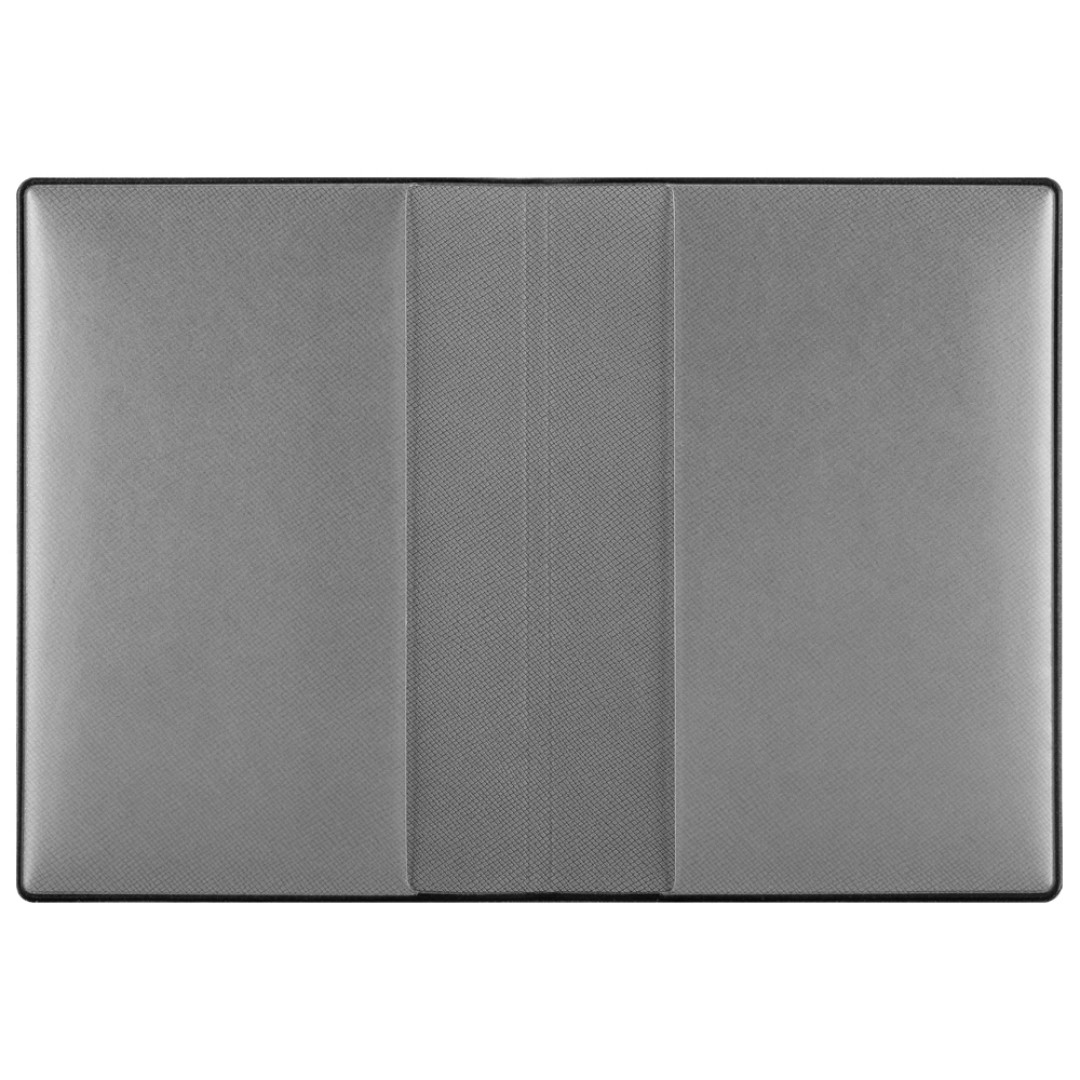 Классическая обложка для паспорта "Favor", светло-серая