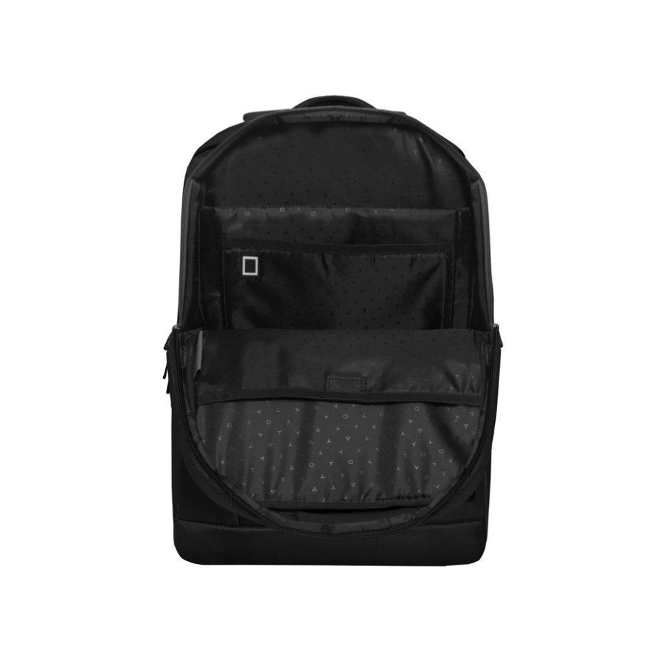 Рюкзак TORBER VECTOR с отделением для ноутбука 15,6", черный, полиэстер 840D, 44 х 30 x 9,5 см