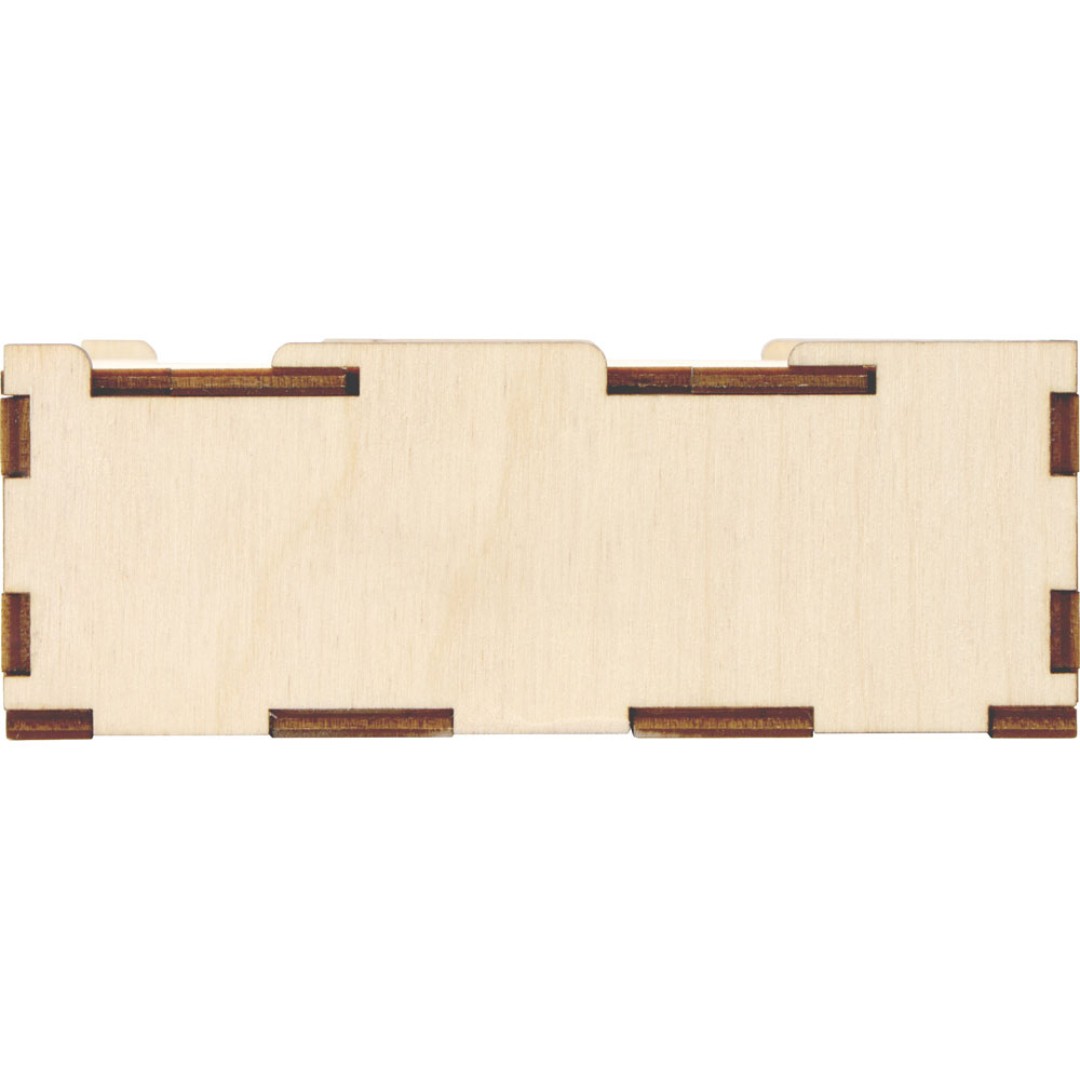 Деревянная подарочная коробка, 122 х 45 х 122 мм