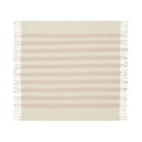 Плед Reglet, 130x150 см ( с учетом бахромы) 100% хлопок, бежевый