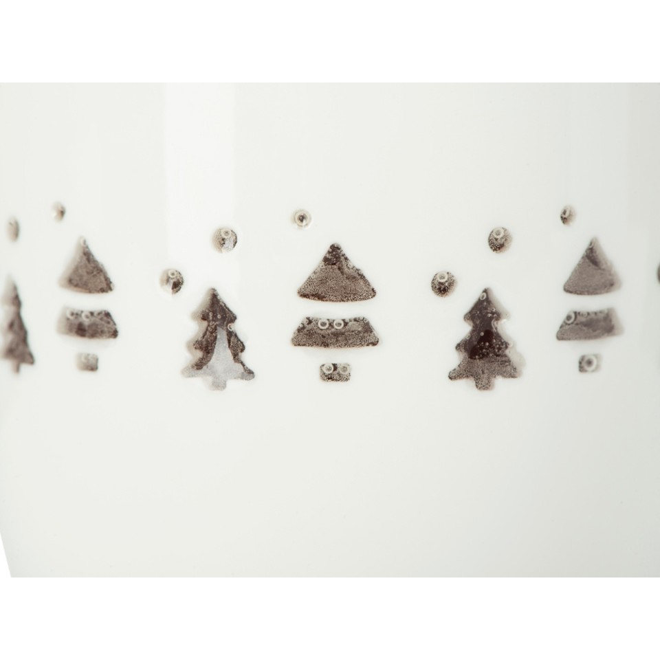 Кружка c прозрачной глазурью "Twinkling Trees"