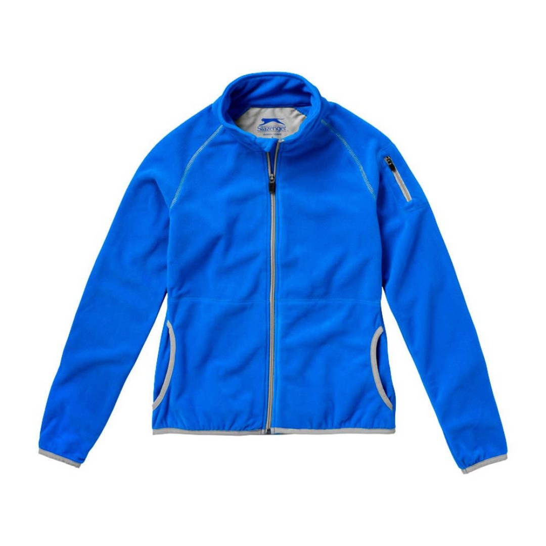 Куртка "Drop Shot" из микрофлиса женская, небесно-голубой