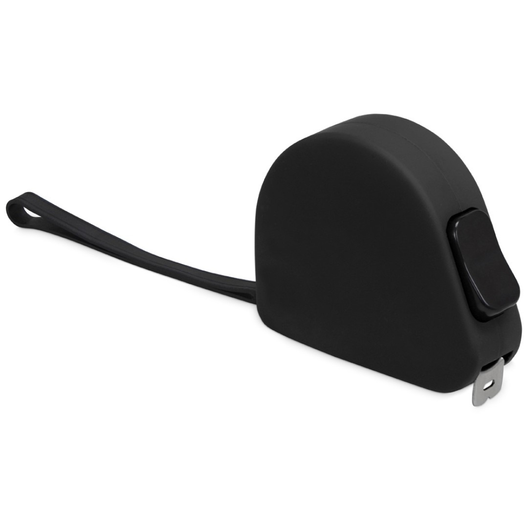 Подарочный набор с ручкой и рулеткой, черный