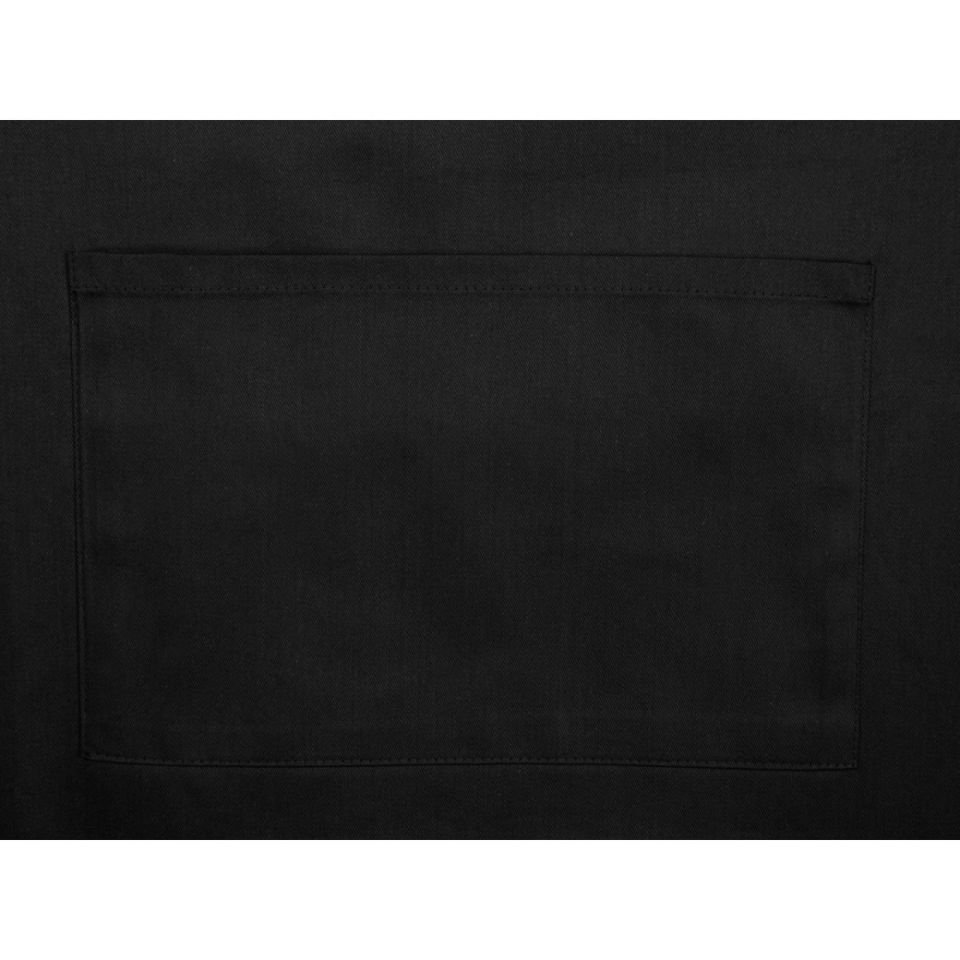 Хлопковый фартук 180gsm, черный