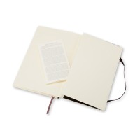 Записная книжка Moleskine Classic Soft (в клетку), Large (13х21см), черный