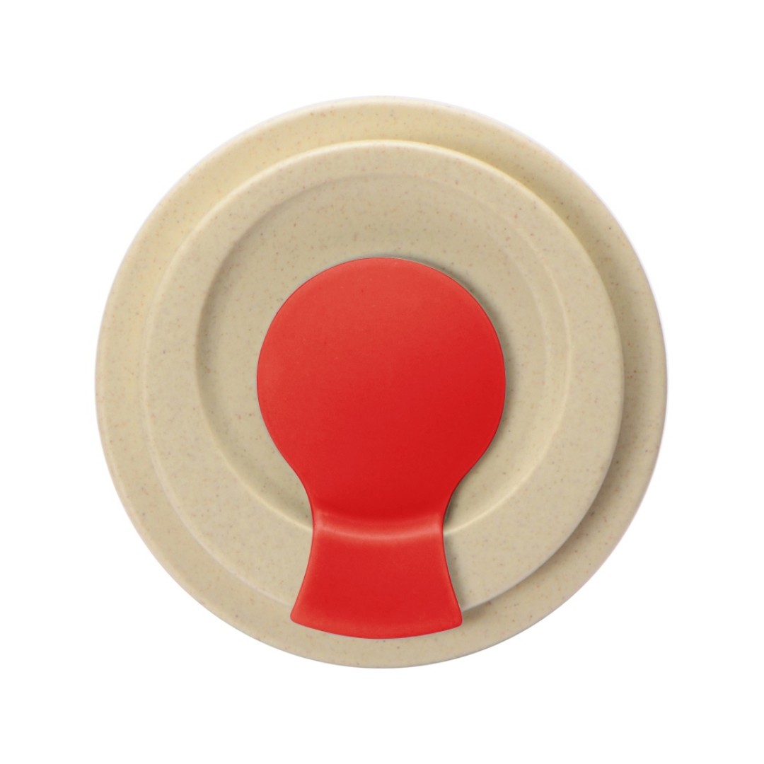 Стакан из пшеничного волокна «Flava», красный