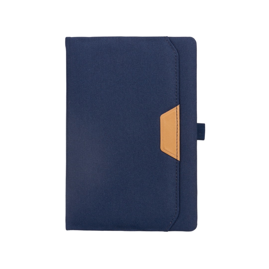 Блокнот А5 из RPET "Harvey", 80 листов FSC бумага, синий