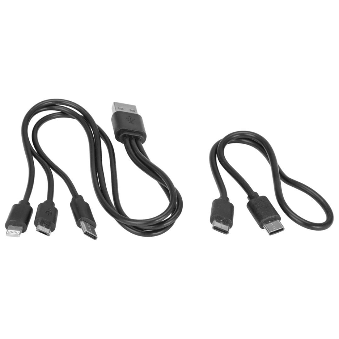 Внешний аккумулятор «Mild Pro» c быстрой зарядкой QC/PD, 20 000 mAh, серый (Р)