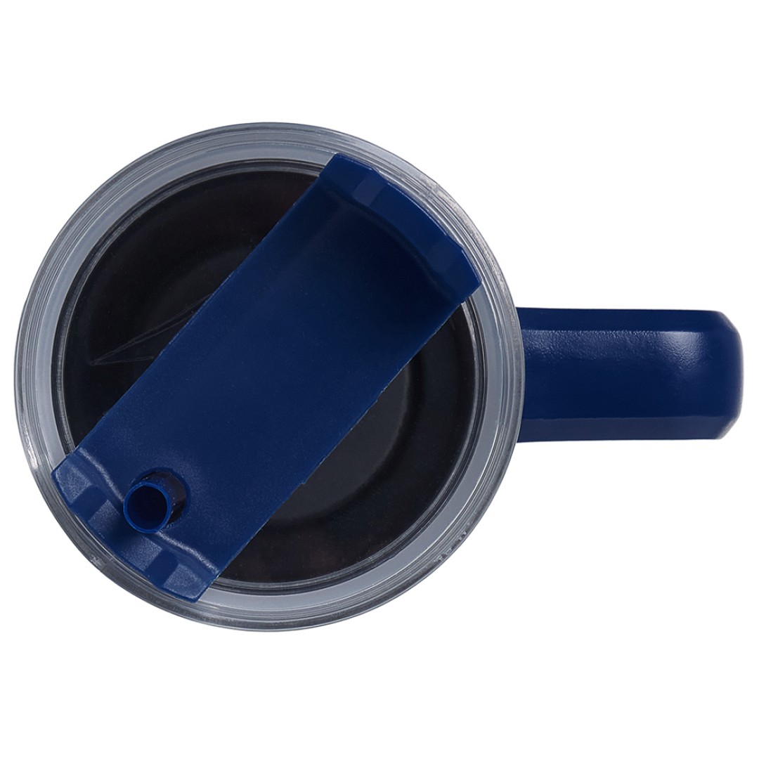 Термокружка KRANSTON с двойными стенками из переработанной нержавеющей стали, синий нейви