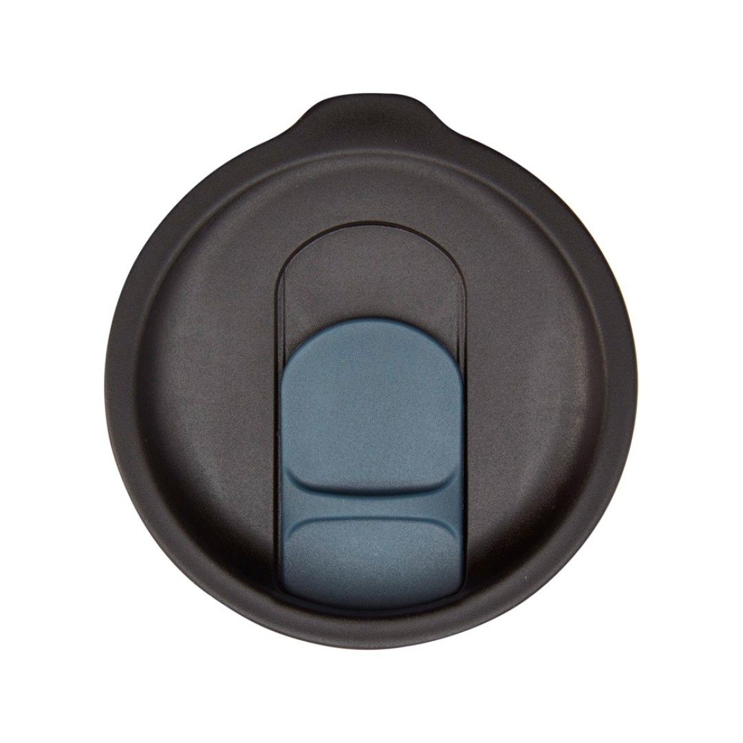 Кружка Nordia объемом 400 мл из переработанных материалов с двойными стенками, синий