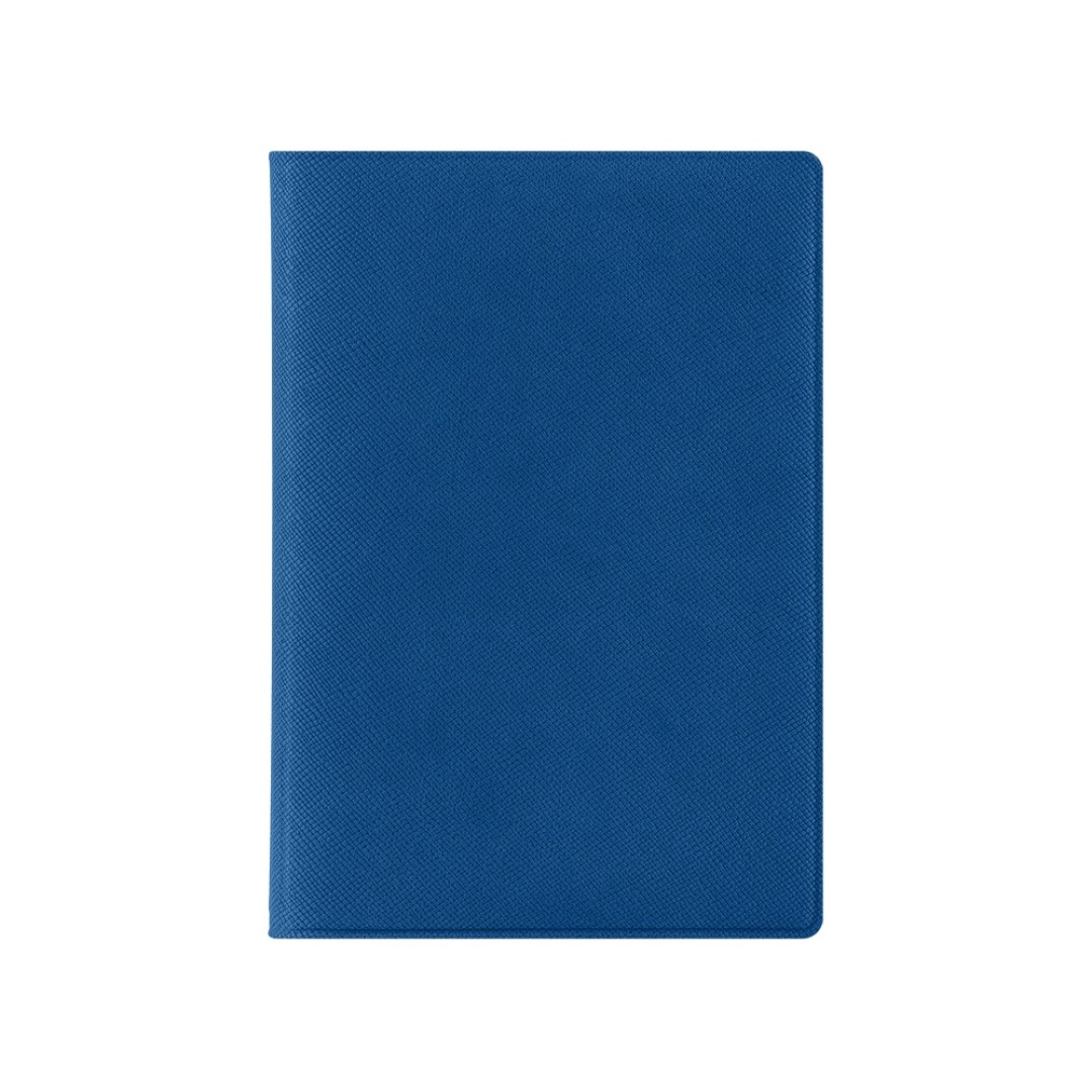 Классическая обложка для автодокументов "Favor", синяя