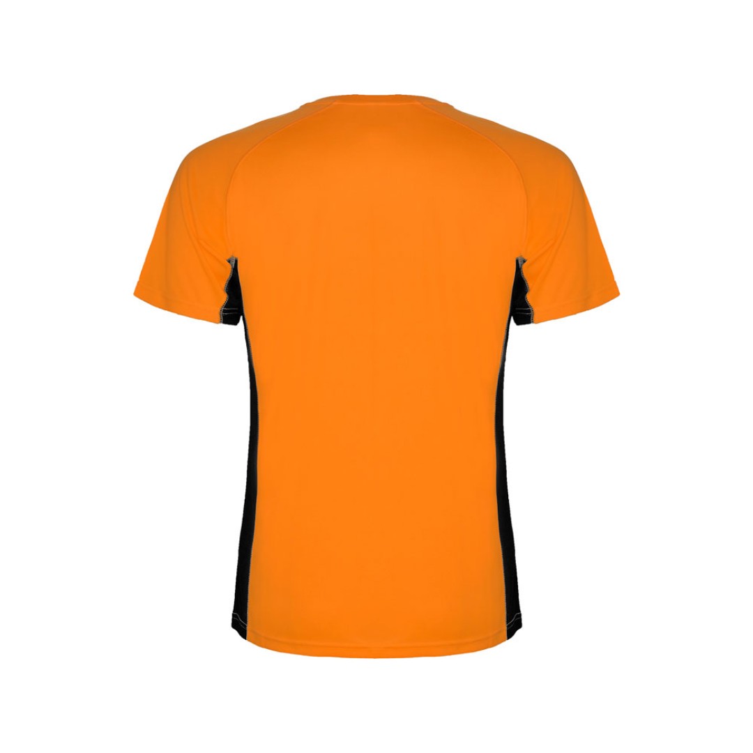 Спортивная футболка "Shanghai" мужская, неоновый оранжевый/черный