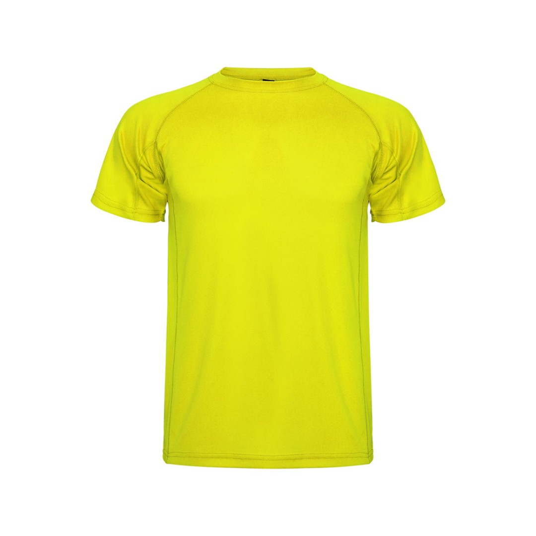 Спортивная футболка "Montecarlo" мужская, неоновый желтый