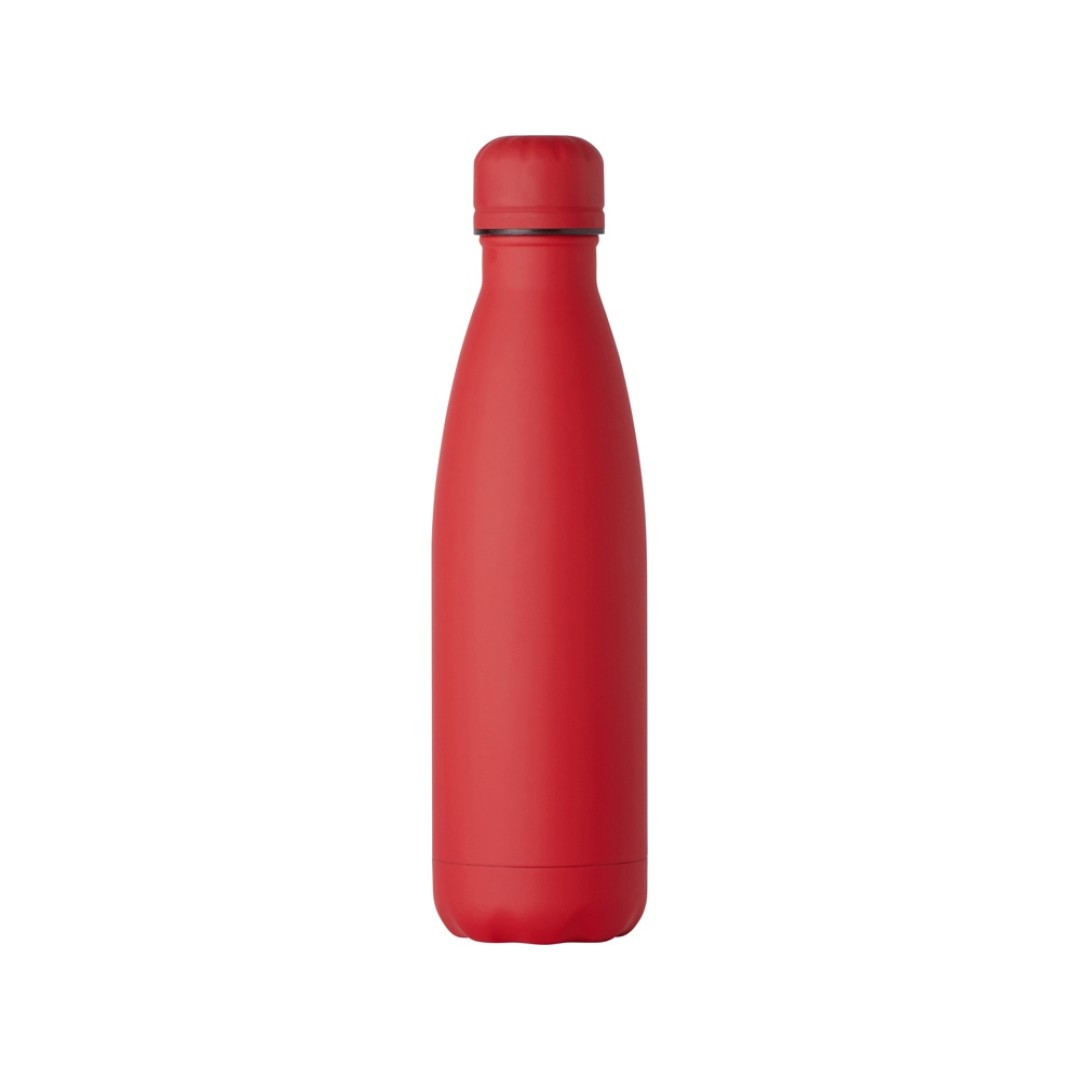 Вакуумная термобутылка "Vacuum bottle C1", soft touch, 500 мл, красный