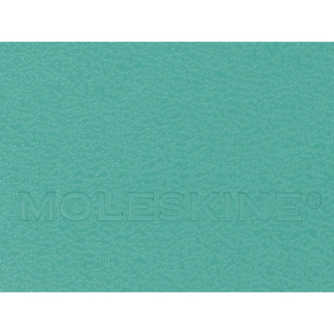 Записная книжка Moleskine Classic (в линейку) в твердой обложке, Large (13х21см), морская волна