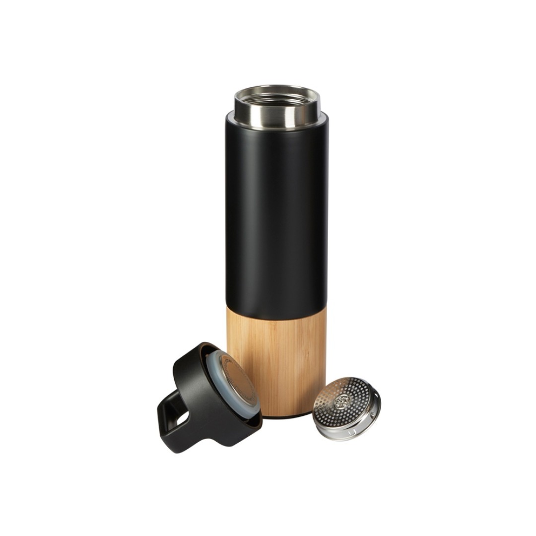 Вакуумный термос с ручкой «Hedge», 550 мл, черный