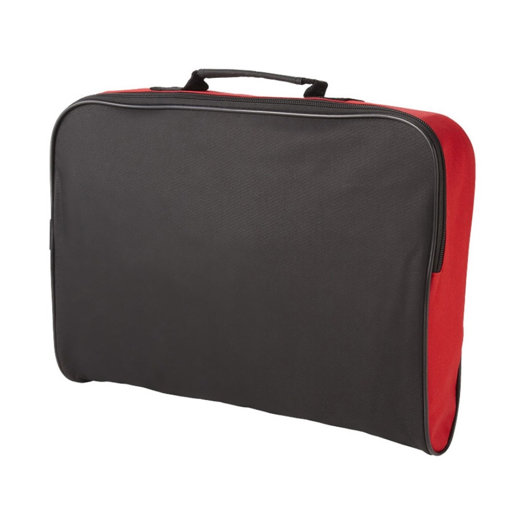 Сумка для конференций "Florida", красный/черный