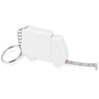 Брелок-рулетка "Грузовик",1 м., белый