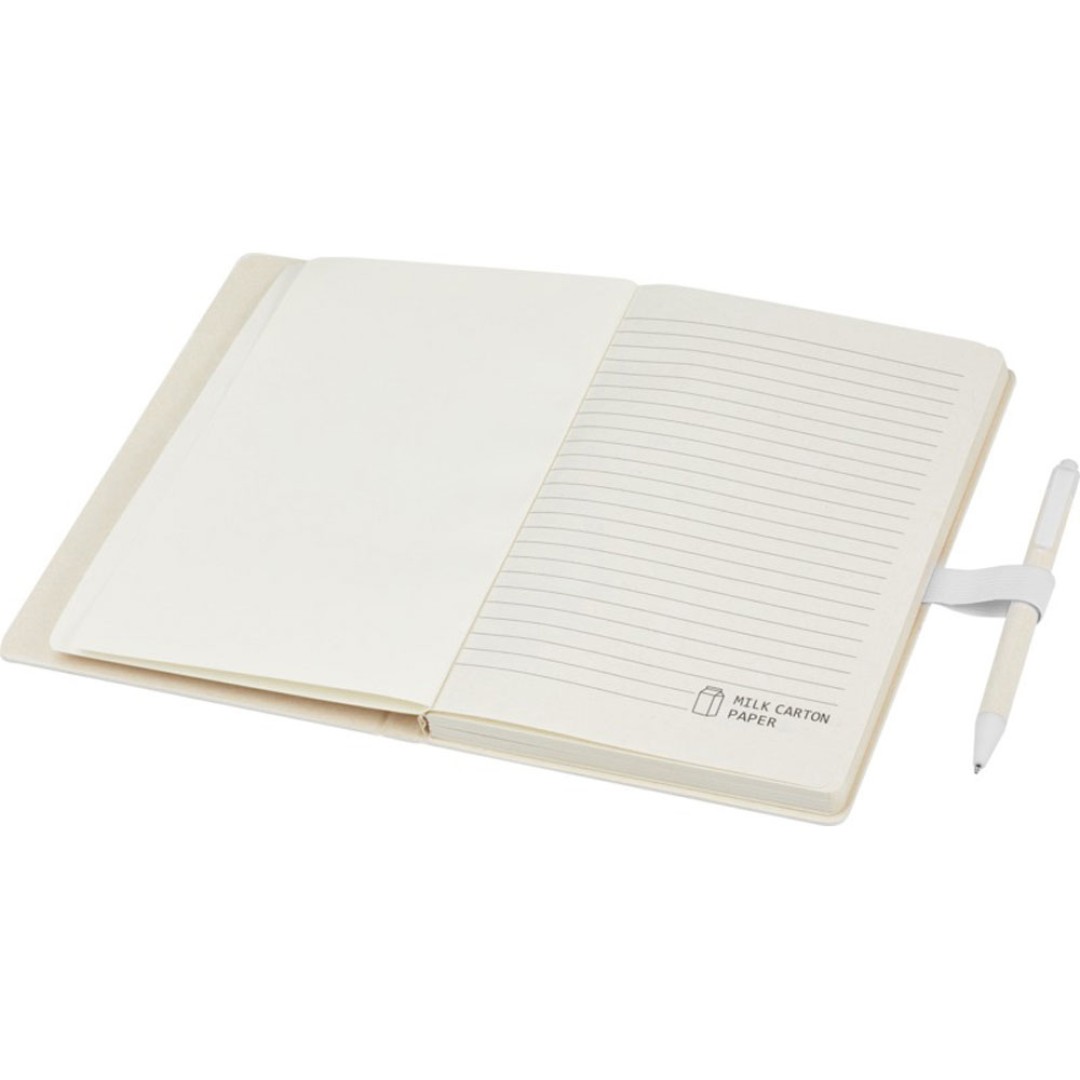 Блокнот размером A5 и шариковая ручка Dairy Dream, белый