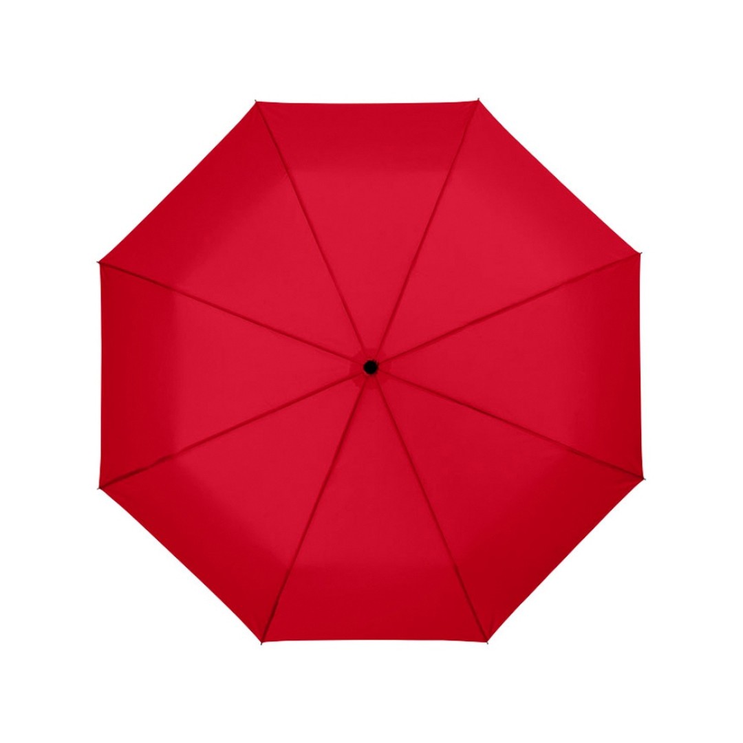 Зонт Wali полуавтомат 21", красный