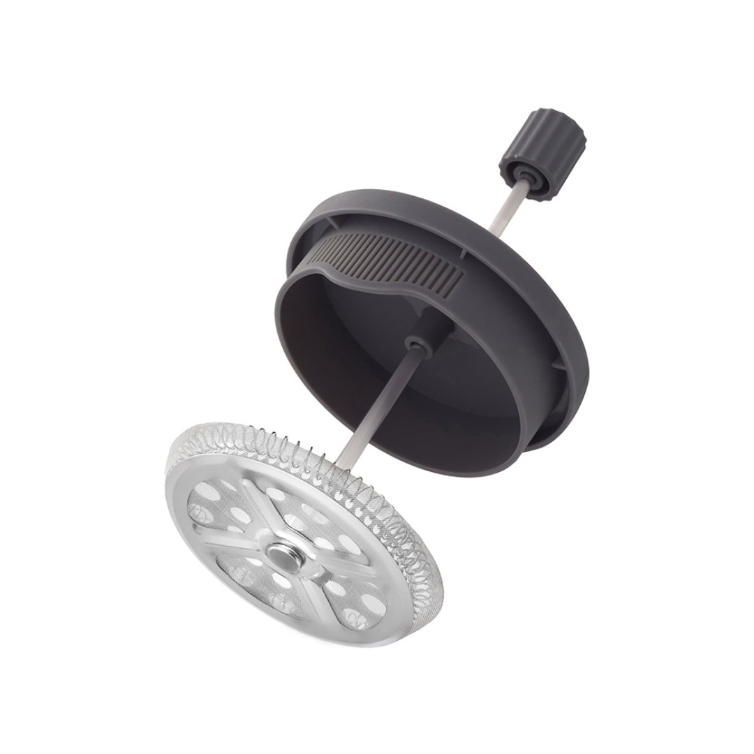 Френч-пресс "Double Tone", черный-серый