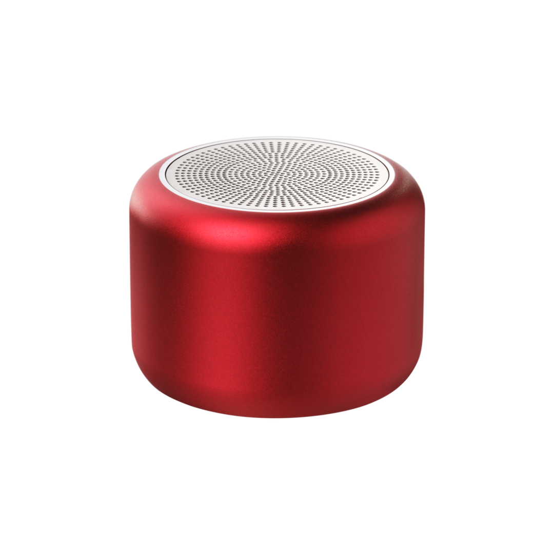 Беспроводная колонка Passion 80dB 600 mAh (Bluetooth 5.0), красная