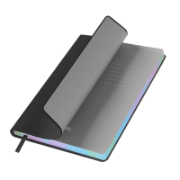 Ежедневник Galaxy недатированный, гибкая обложка, срез голограф. фольга, черный