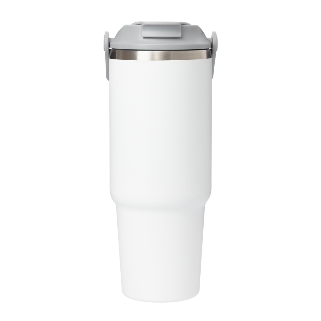 Термокружка вакуумная Montana, белая