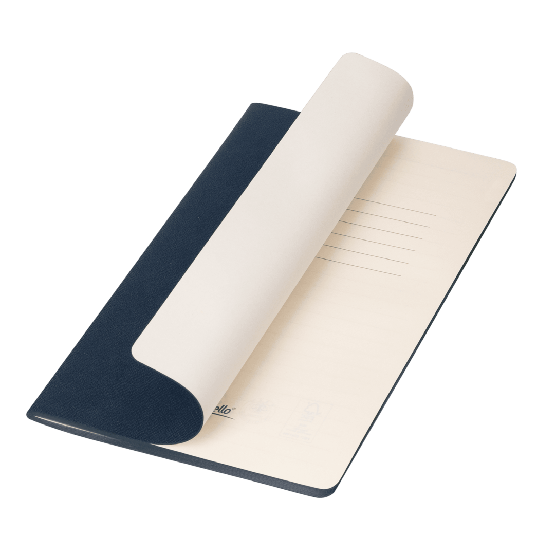 Блокнот Corsa slim, синий
