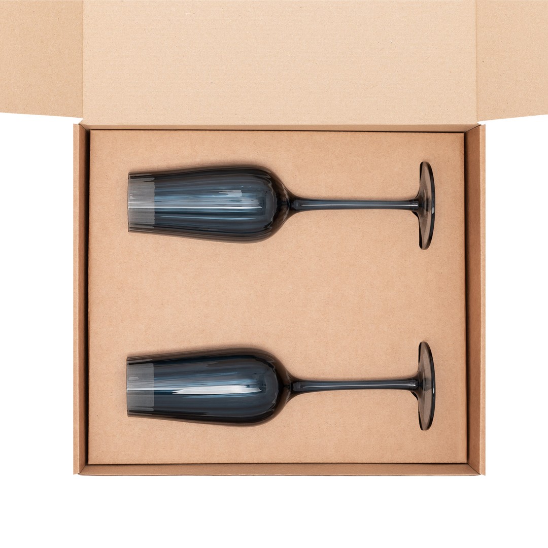 Подарочный набор 2 бокала для шампанского Toscana