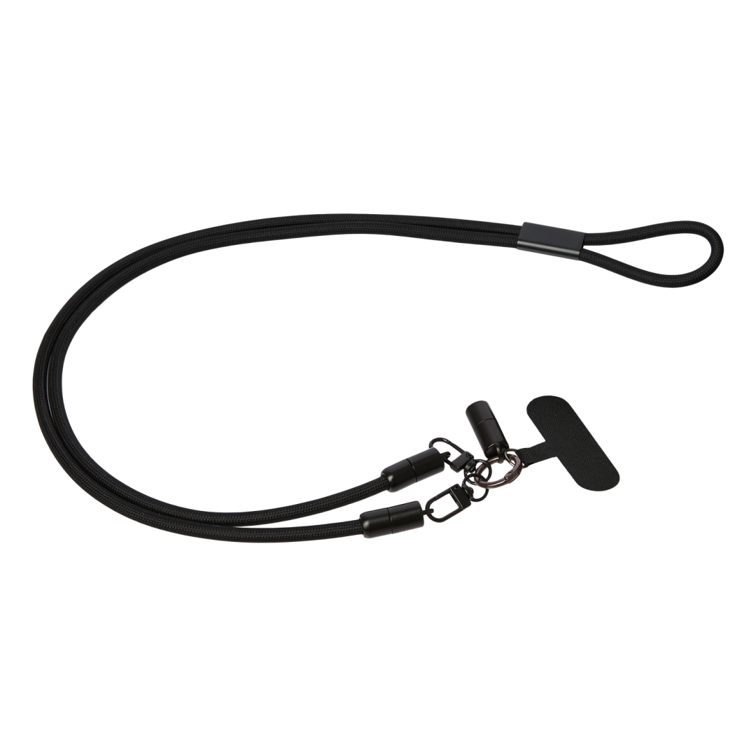 Кабель-ланьярд Voltrix, черный