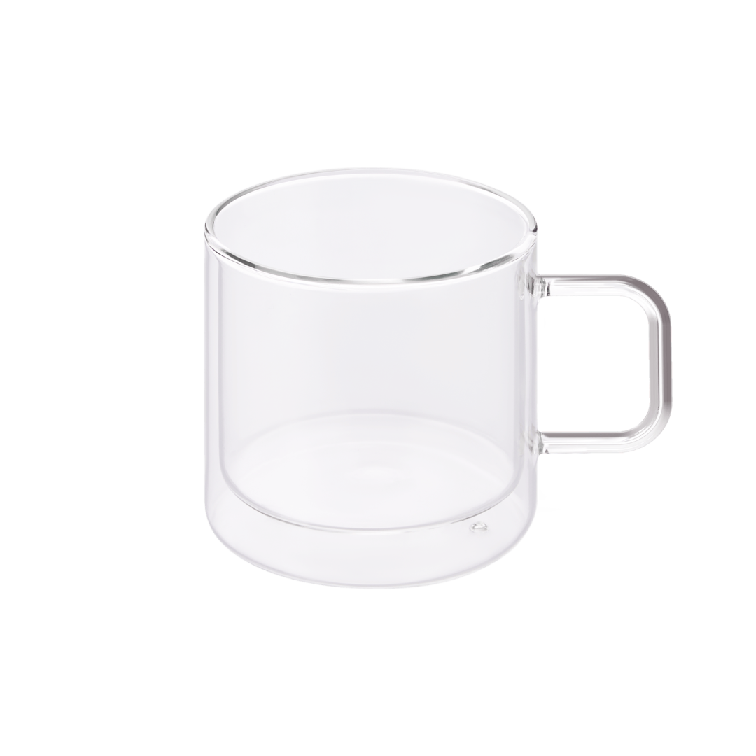 Кружка стеклянная с двойными стенками Luna