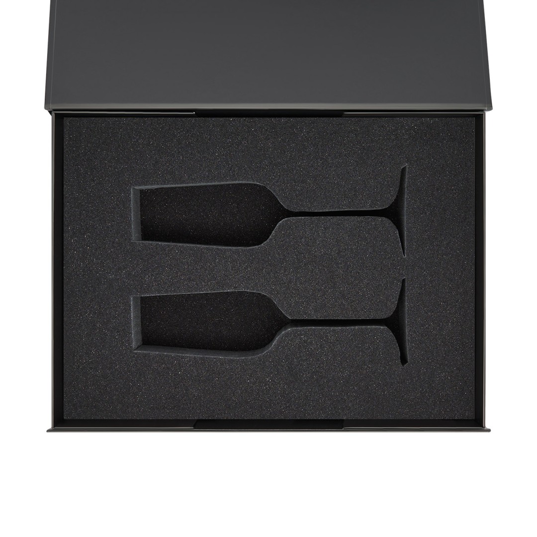 Ложемент под 2 бокала для шампанского в среднюю коробку-трансформер (арт. 695721)