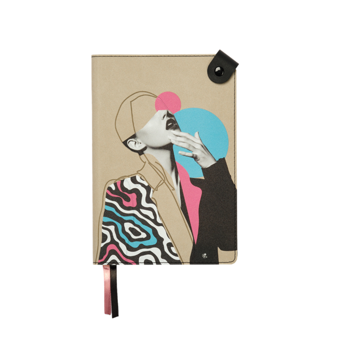 Ежедневник Pure недатированный, бежевый