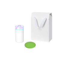 Подарочный набор Crystal, Auris, салатовый (увлажнитель воздуха, зарядное устройство)