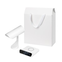 Подарочный набор Prisma, Rigel, белый (увлажнитель воздуха, зарядное устройство)